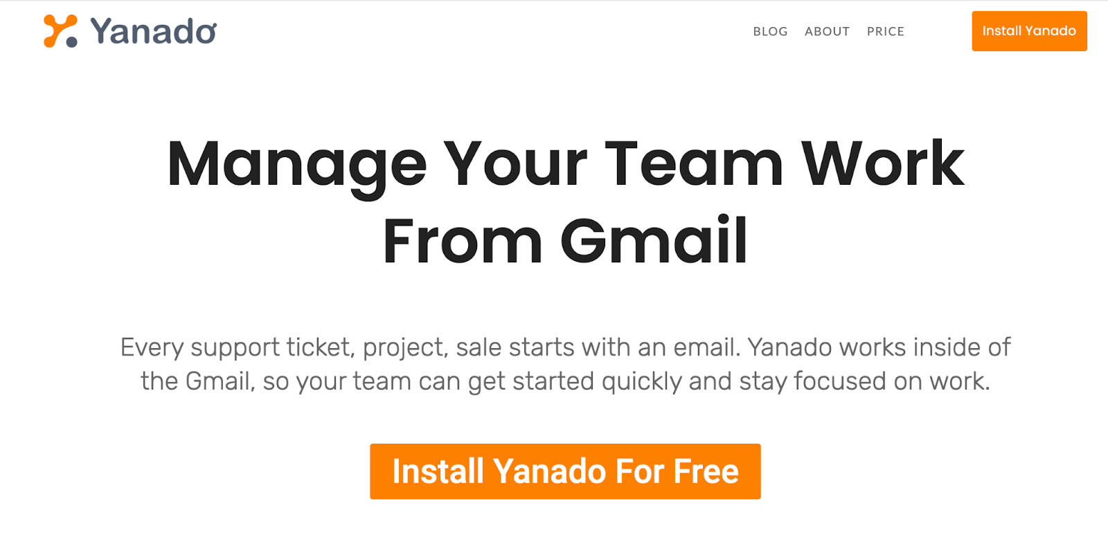 yanadoo extension de chrome gestión gmail